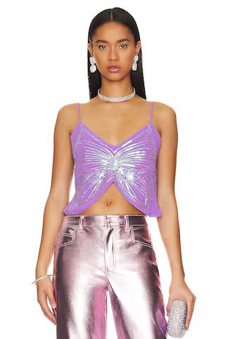 MORE TO COME Lesia Butterfly Top in Purple from Revolve.com | Revolve Clothing (Global)