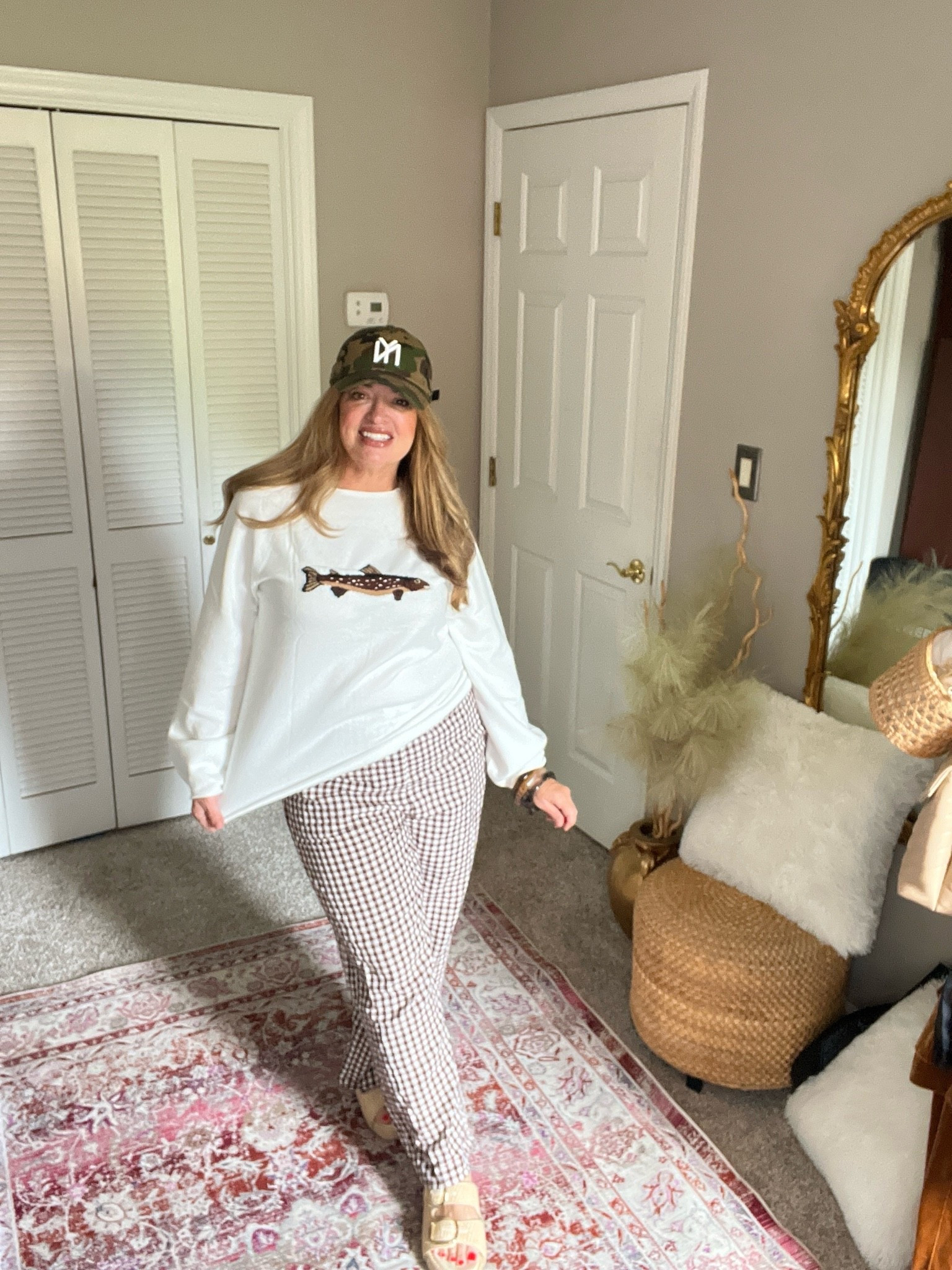 The viral trout sweater affordable price point.

#LTKootd #LTKgrwm #LTKmomlife