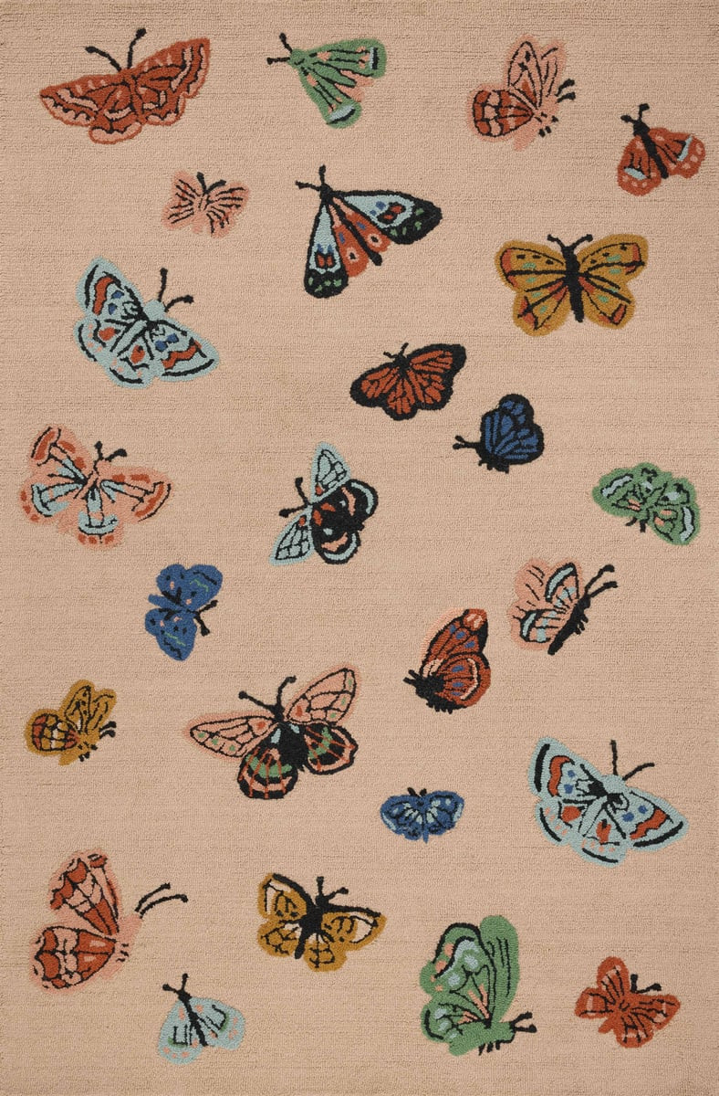 Highgrove HIG-01 Blush Wool Hand-Tufted Area Rug | Rugs Direct