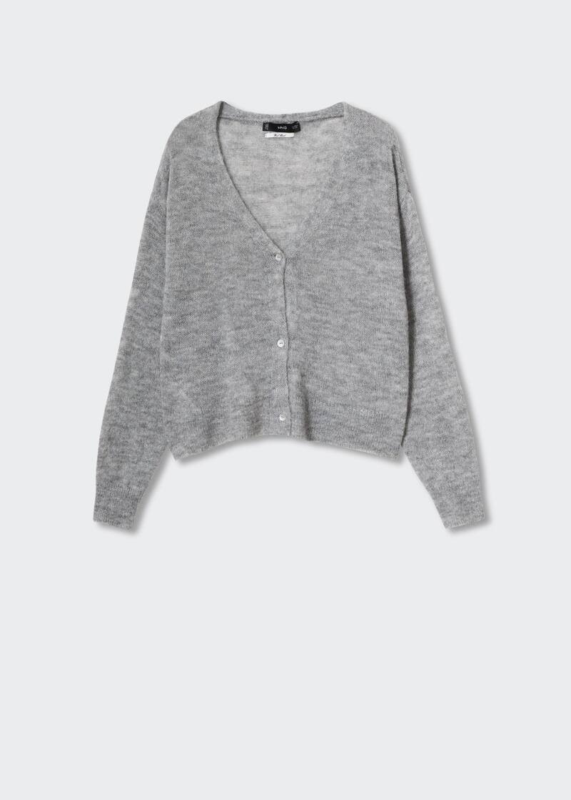 Button knit cardigan | MANGO (US)