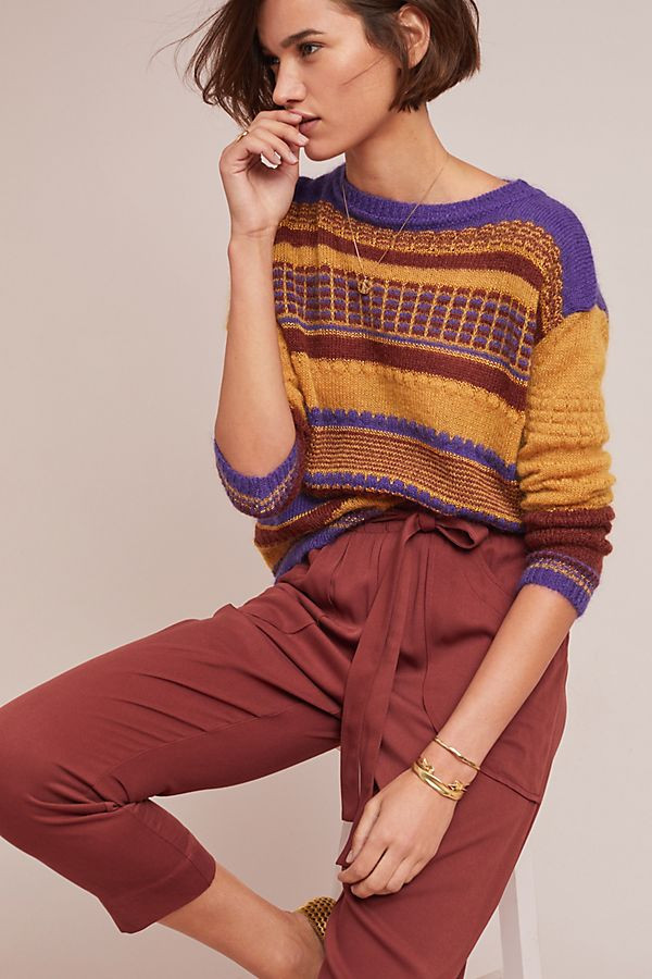 Palmer Striped Sweater | Anthropologie (US)