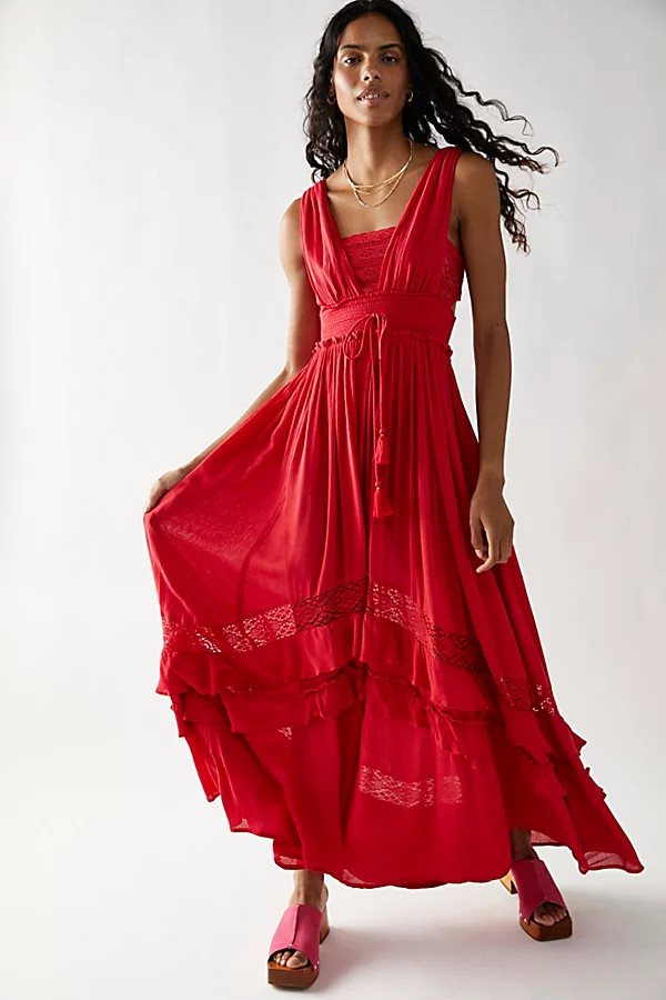 Santa Maria Maxi Dress by Endless Summer at Free People, Talking Roses, L | Free People (Global - UK&FR Excluded)