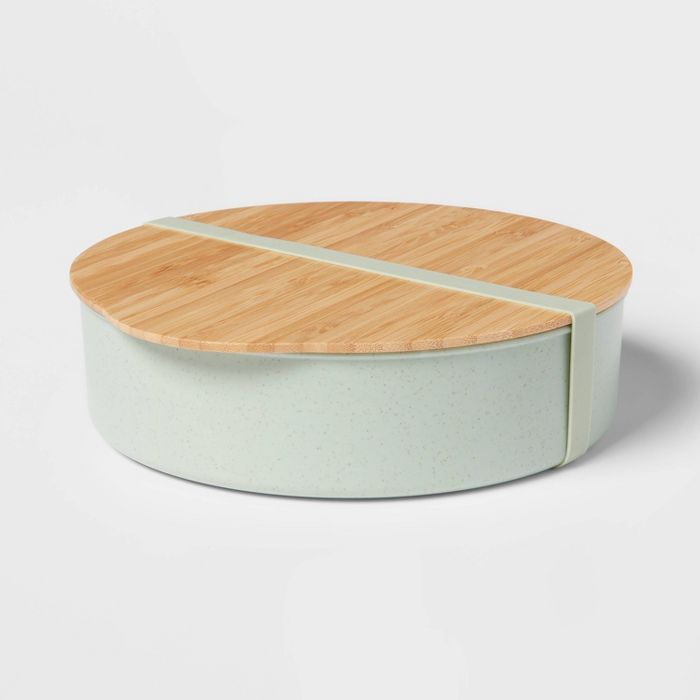 Salad Bento with Bamboo Lid Wise Green - Threshold™ | Target