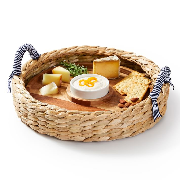 Seagrass Chip and Dip Tray | Mark and Graham