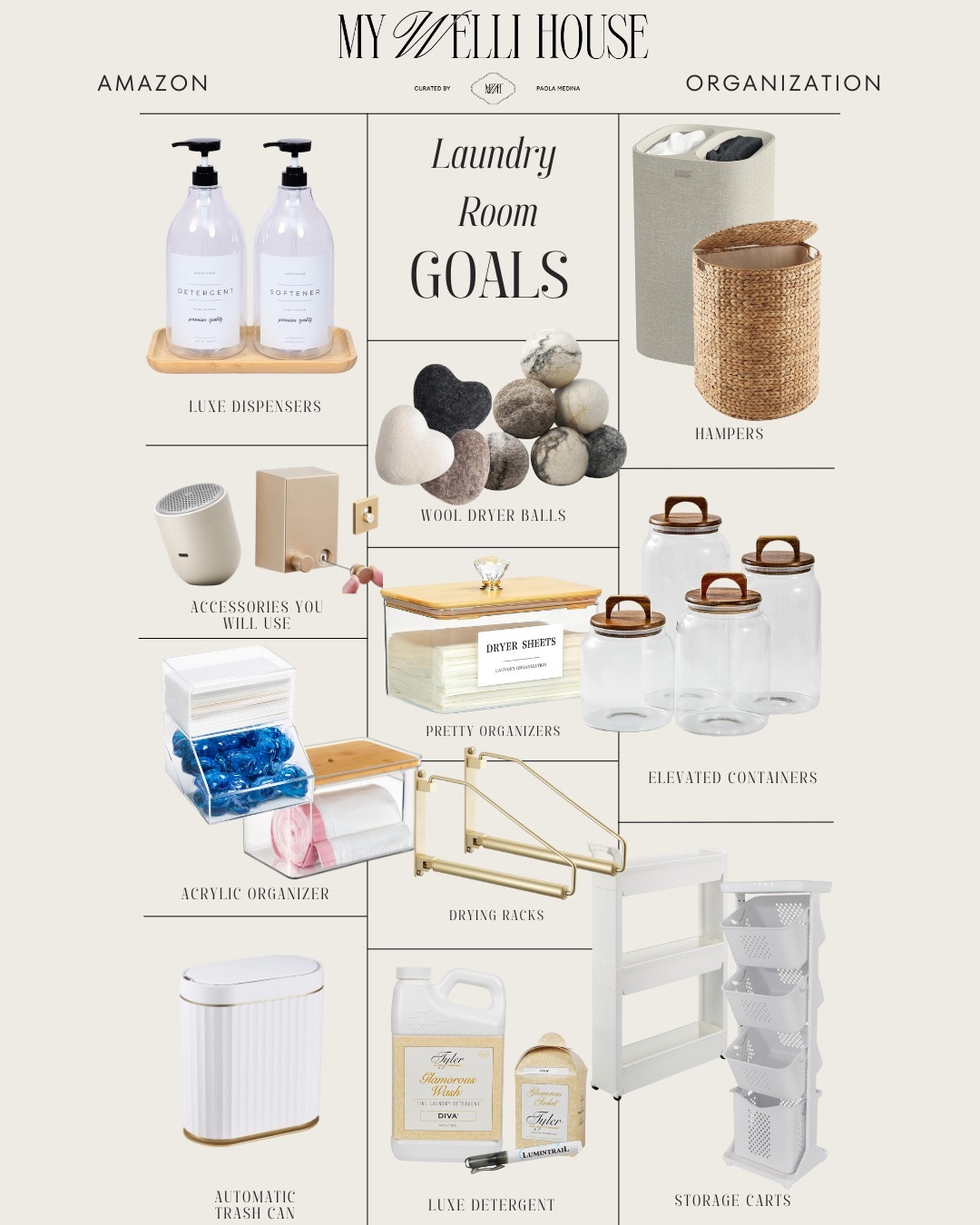 Making the laundry room chic 🧺 (All Amazon finds!)

#LTKhome #laundryroom #organization #amazonfinds #homeorganization #laundrydecor #ltkit

#LTKHome #LTKdayinmylife #LTKSaleAlert