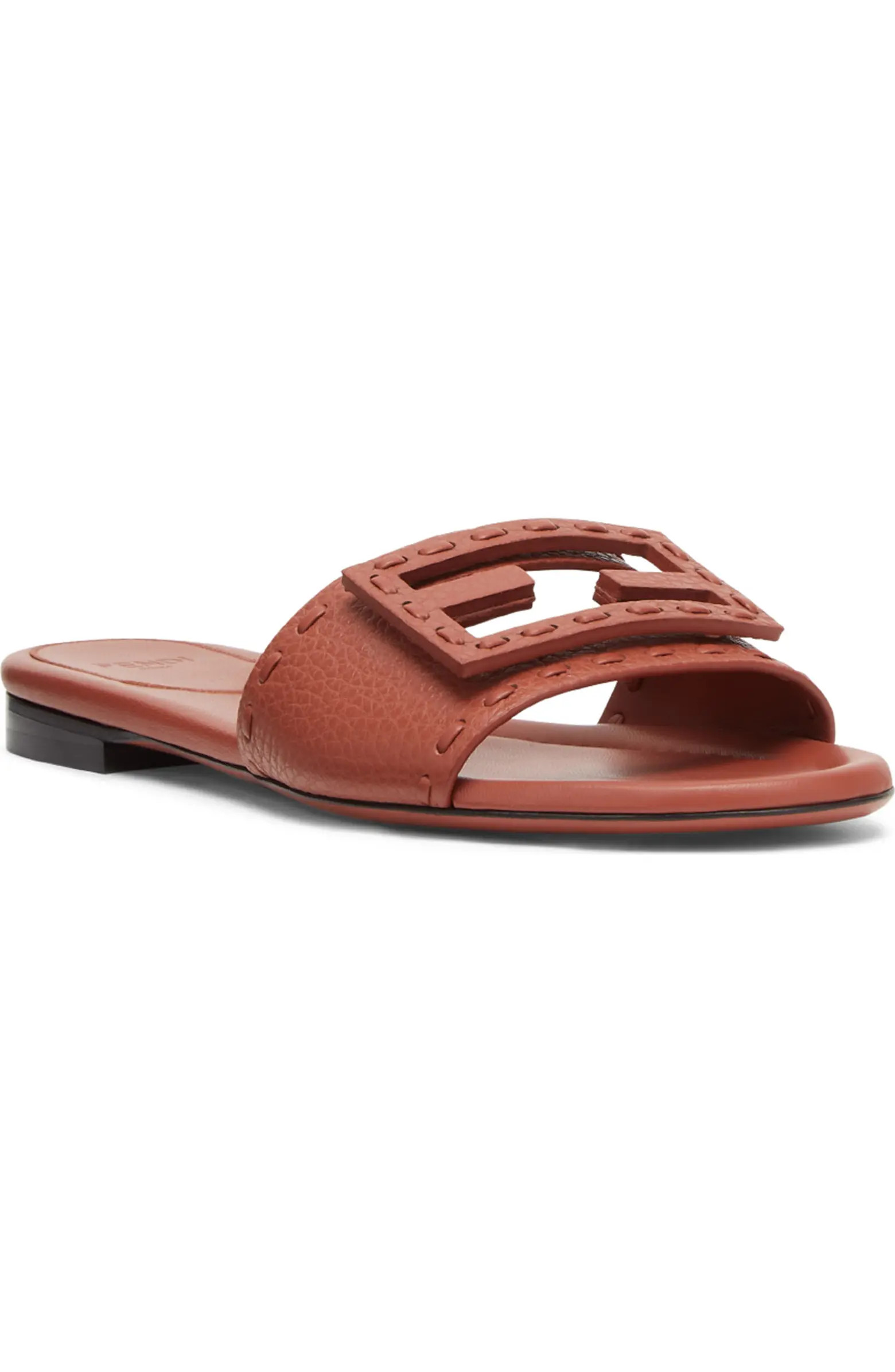 Fendi Signature Slide Sandal (Women) | Nordstrom | Nordstrom