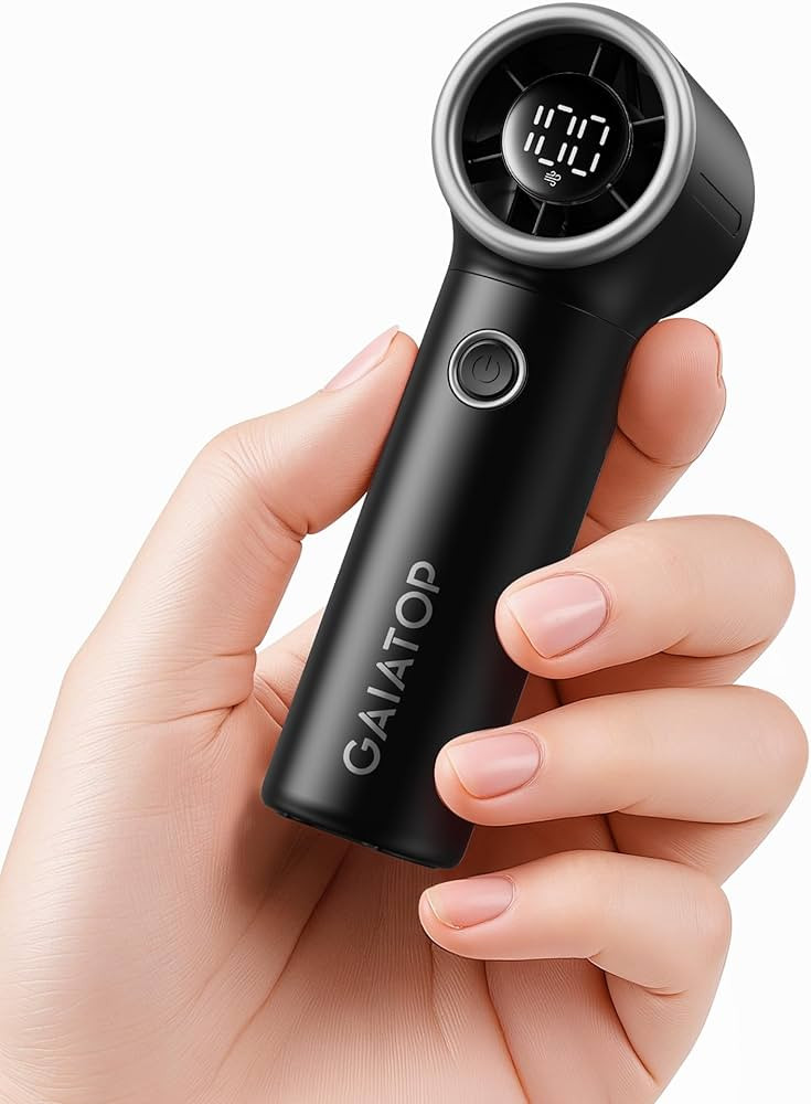 Gaiatop Mini Portable Handheld Fan, 4000mAh [15h Max Runtime] Personal Turbo Fans Pocket Size, Hi... | Amazon (US)