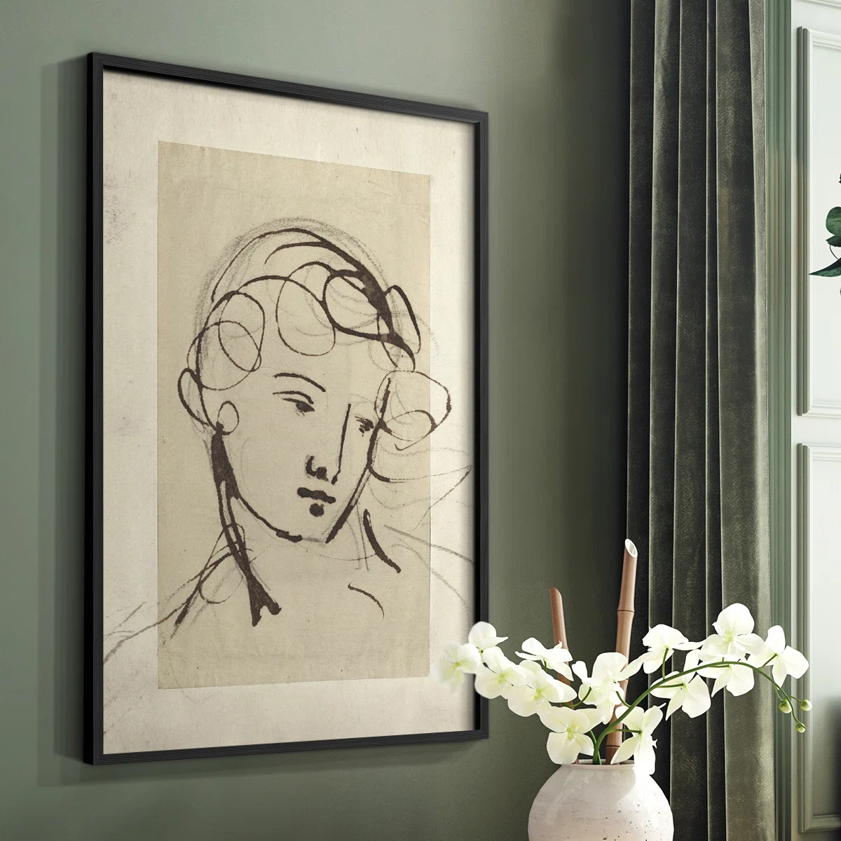 Winston Porter Vintage Sketch CV -Framed Print | Wayfair | Wayfair North America