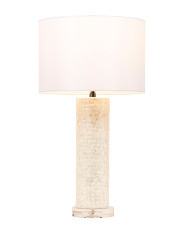 22in Scalloped Capiz Table Lamp | TJ Maxx