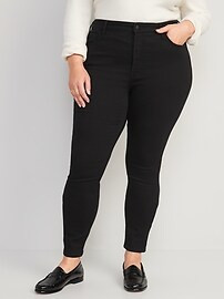 High-Waisted Rockstar Super-Skinny Built-In Warm Jeans for Women | Old Navy (US)