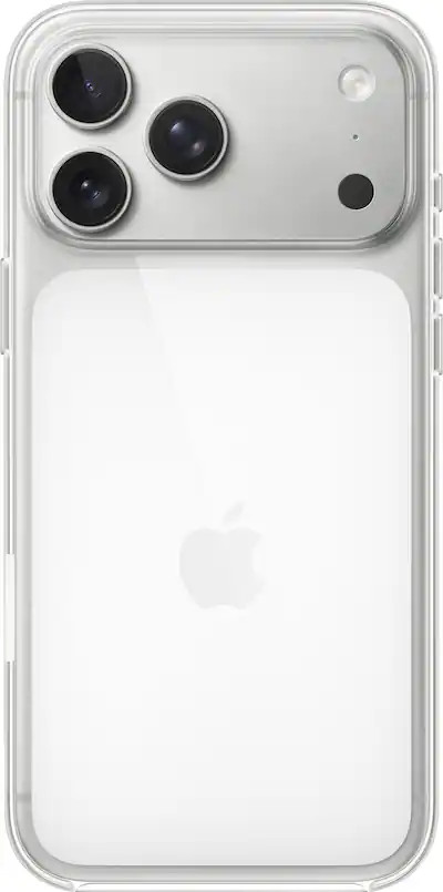 Apple - iPhone 17 Pro Max Case with MagSafe - Clear | Best Buy U.S.