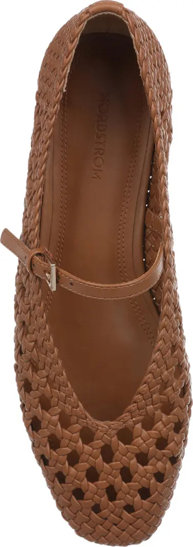 Maren Woven Mary Jane Flat (Women) | Nordstrom