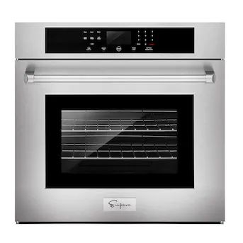 Empava 30-in Single Electric Wall Oven Single-fan Self-cleaning (Stainless Steel) | Lowe's