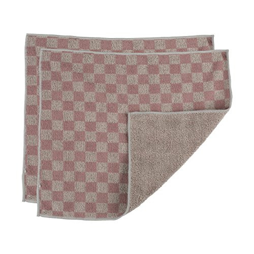Casabella Microfiber 12" x 14" Cleaning Cloths, Two-Tone (Pack of 2), 1 EA, Grey Stainless Steel,... | Amazon (US)