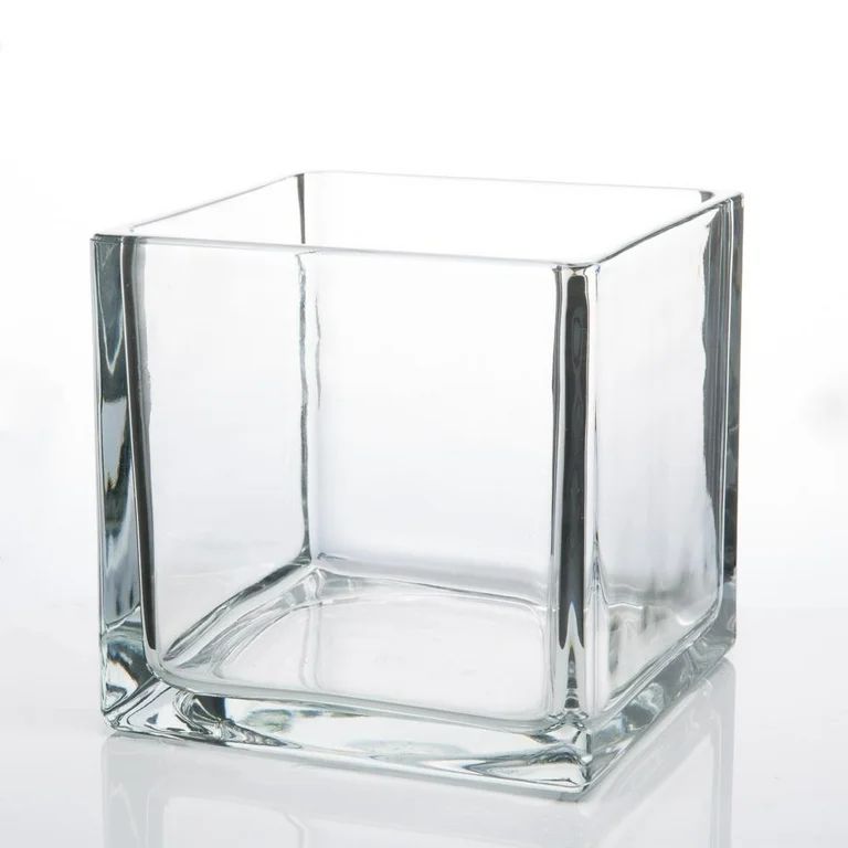 Richland Square Glass Cube Vase Set of 3 | Walmart (US)