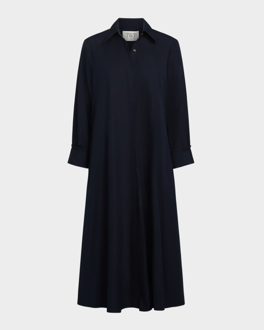 TWP Jennys Gown Maxi Shirtdress | Neiman Marcus