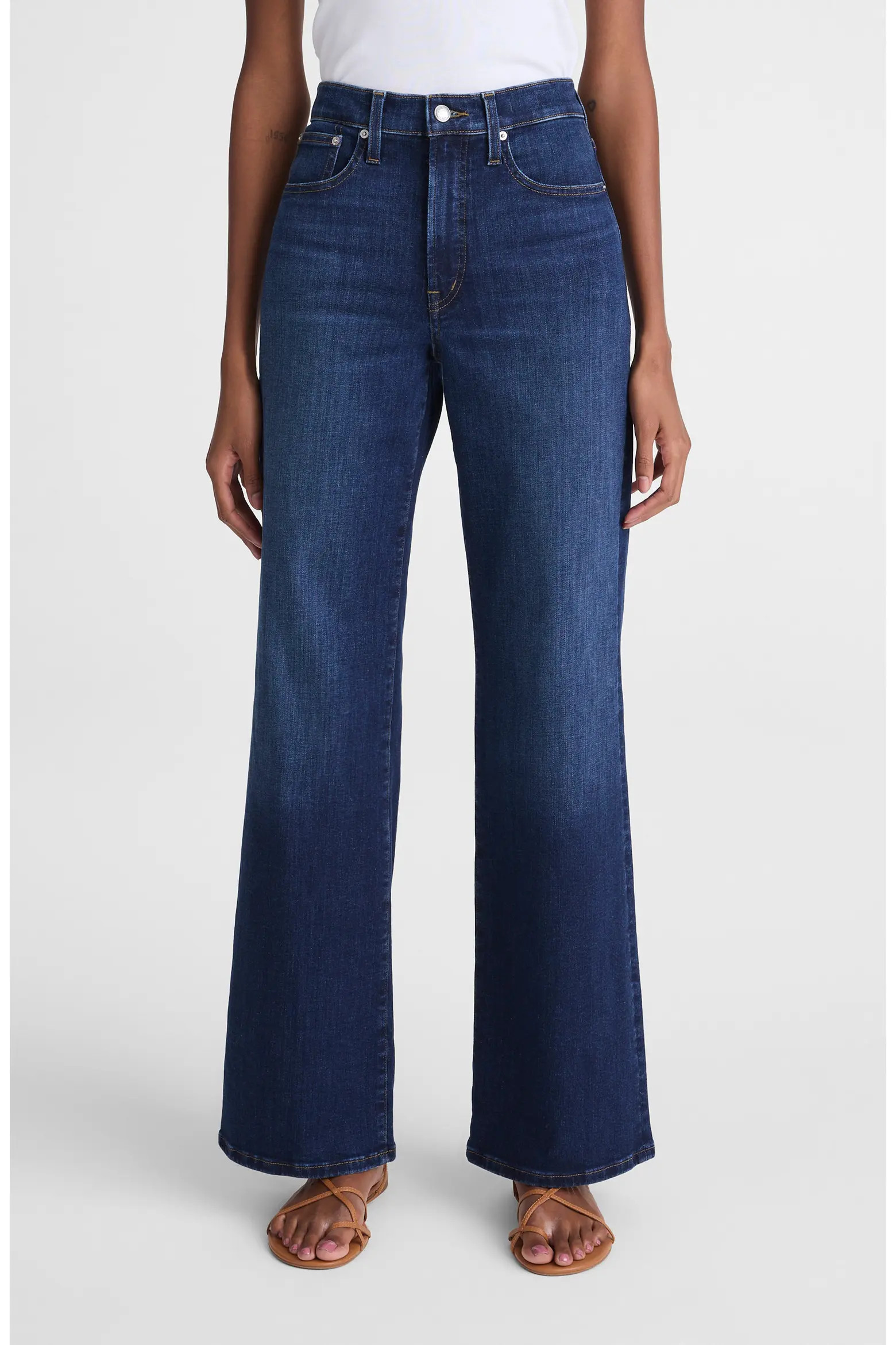 Madewell The Super Stretch Wide Leg Jeans (Women) | Nordstrom | Nordstrom