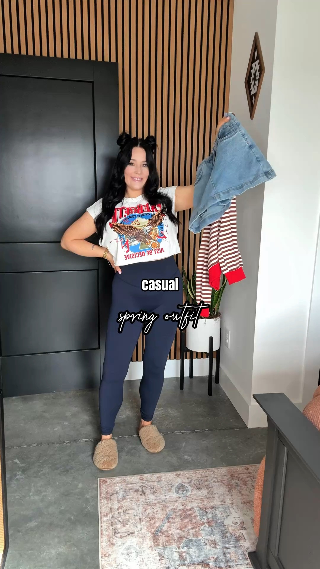 Casual Spring Outfit 🤍🤎

Striped Top - medium (sized up one for a super oversized fit!)
Bralette - medium
Skort - small

Who would've thought that my favorite pre-pregnancy denim skort would also be my favorite bump friendly skort?! It has SO much stretch and still works with my 29+ week bump. I paired it with this oversized striped pullover (I have mine cropped up here, but it has great length!) and finished the look with my white leather platform converse sneakers. 👏🏼

#casualoutfit #springoutfits #springfashion  

 

#LTKgrwm #LTKBump #LTKootd