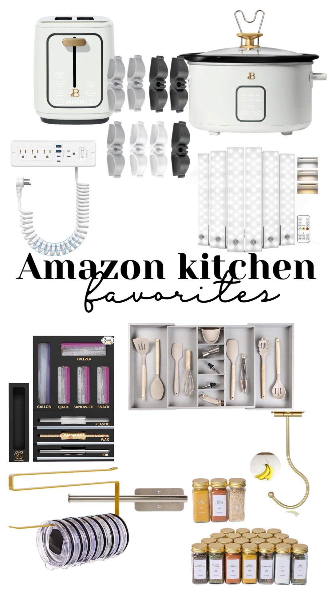 Amazon kitchen favorites 

#LTKHome #LTKfoodie #LTKmomlife