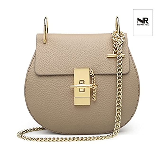 Normia Rita Punk Style U-Ring Flap Bag Chain Bag Crossbody Envelope Bag Clutch Mini Bags For Girls | Amazon (US)