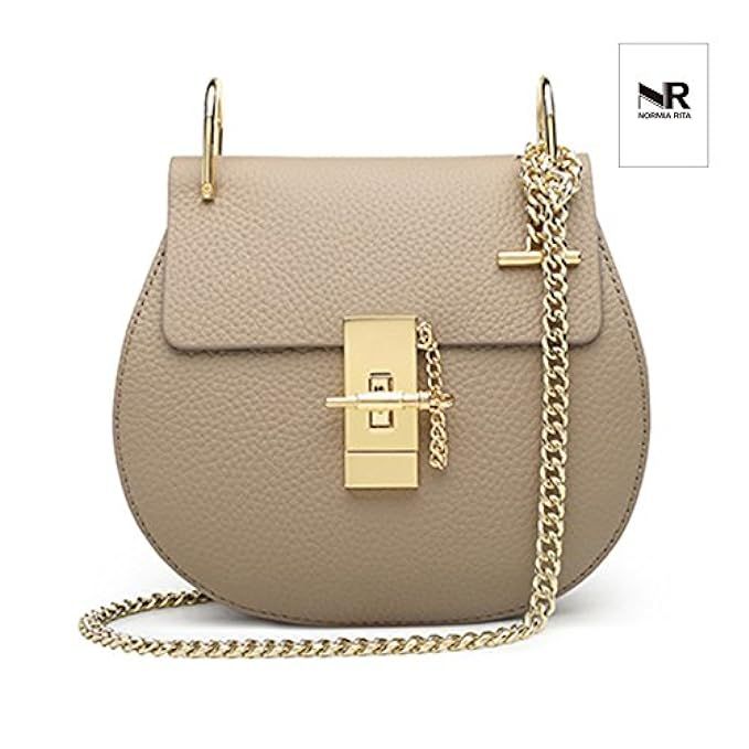 Normia Rita Punk Style U-Ring Flap Bag Chain Bag Crossbody Envelope Bag Clutch Mini Bags For Girls | Amazon (US)