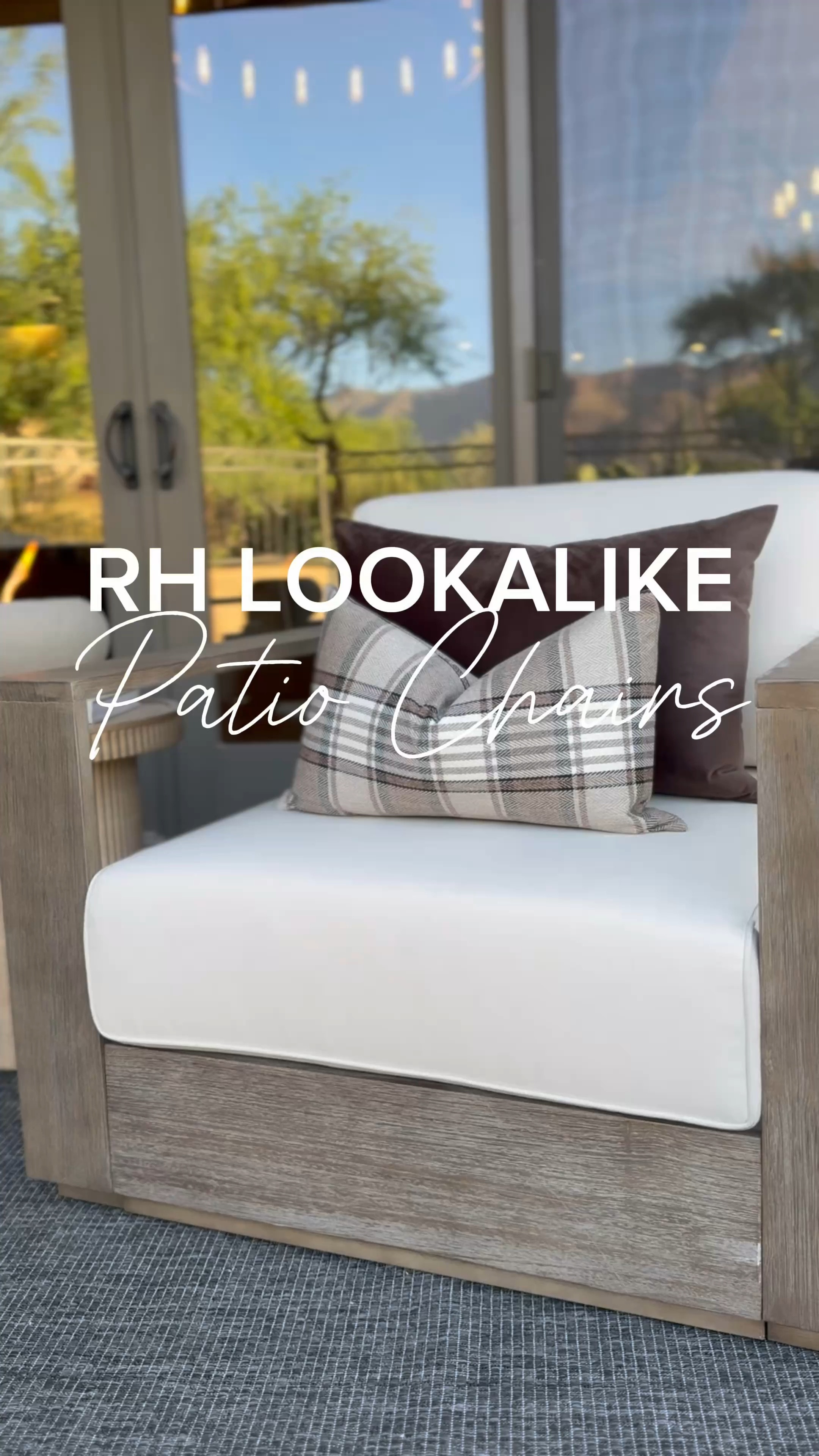 Coming in with the RH vibes with these perfect patio chairs - where comfort meets style. 🪑✨

Comfort | Patio Furniture | Outdoor Home Decor

#patiofurniture #furniture #homedecor #interiordesign #patiochairs #restorationhardware #rh 

#LTKFindsUnder50 #LTKHome #LTKFindsUnder100
