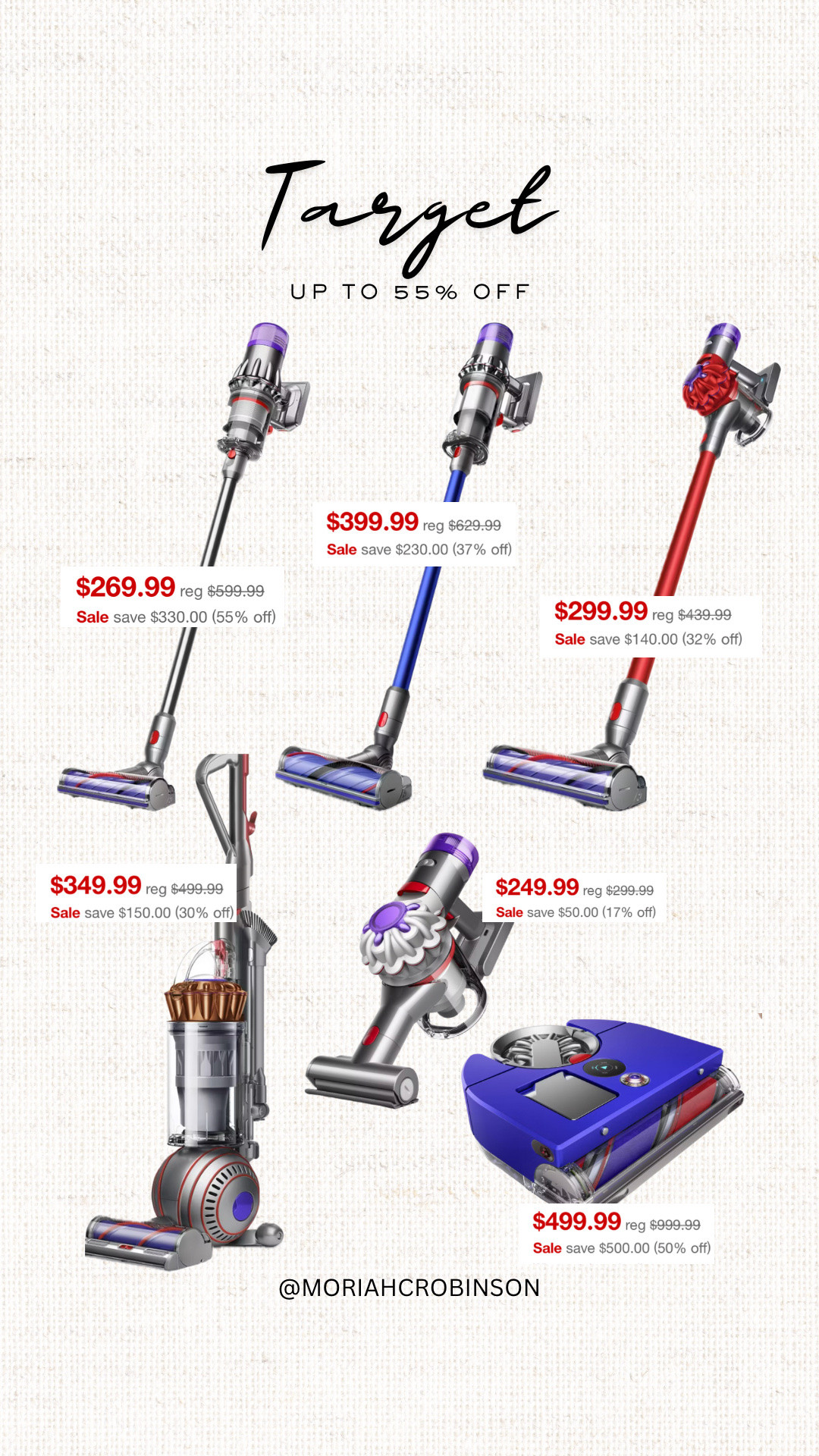 Dyson vacuums are up to 55% off!🎁 

Christmas gift, target sale, Dyson, newlyweds, gift guide

#LTKSaleAlert #LTKGiftGuide #LTKHome