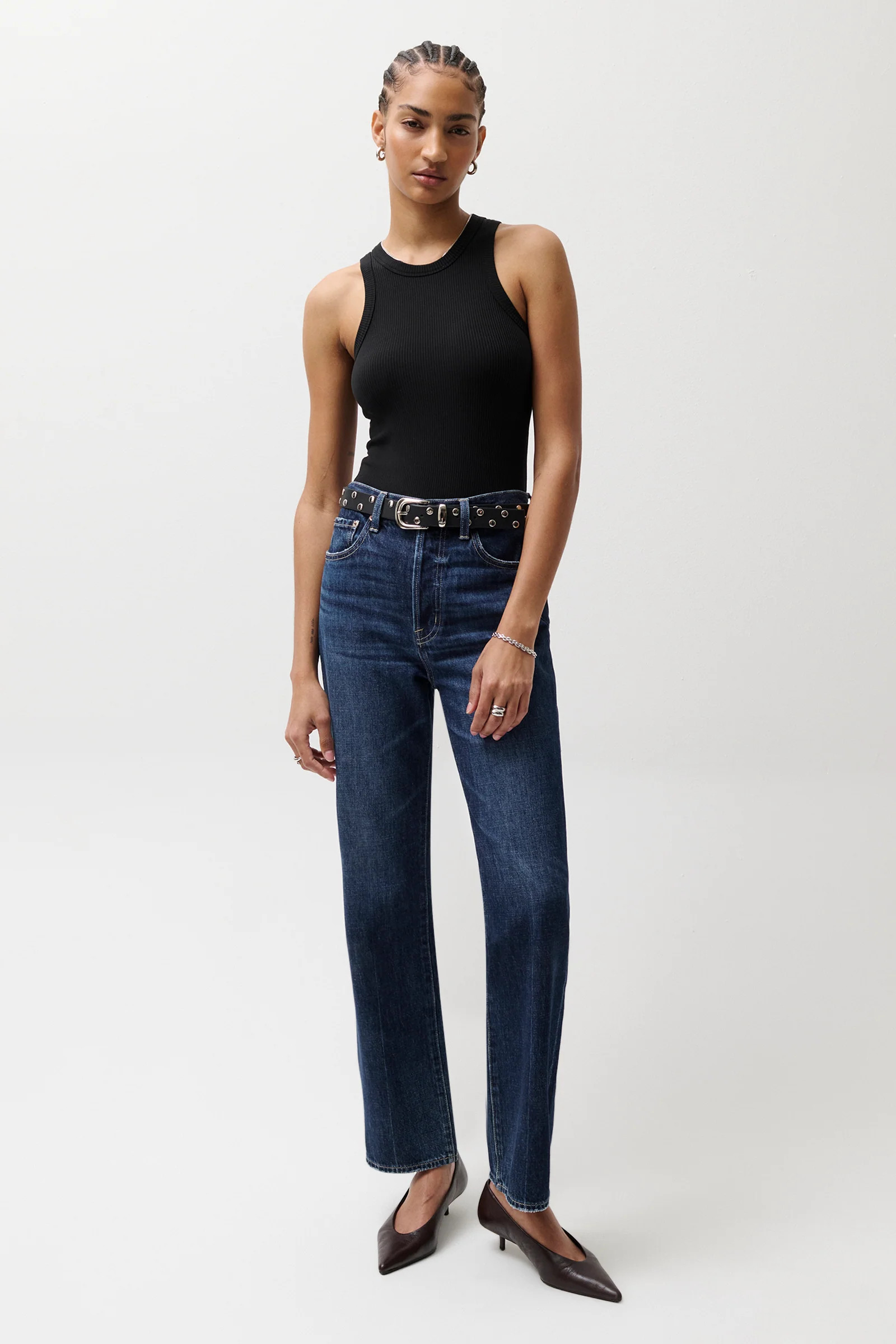 Cassie Super High Rise Straight Jean - Cultivate | Pistola Denim