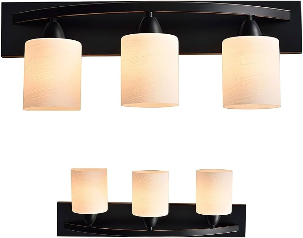 Hollywood Style Modern Wall Mount Lighting, Bathroom Vanity Light Bar, Interior Bathroom Light Fi... | Amazon (US)