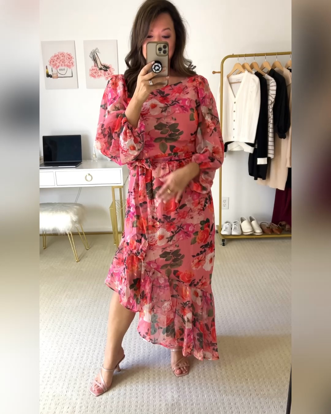 With so many occassions like mother's Day, weddings, baby showers, vacations and Easter; having a floral spring dress you feel and look beautiful in is a must. Here are several I wanted to share with you.

#LTKmidsize #LTKwedding #LTKover40