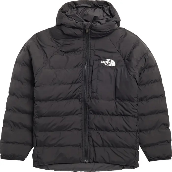 Kids' Perrito Water Repellent Reversible Hooded Quilted Jacket | Nordstrom