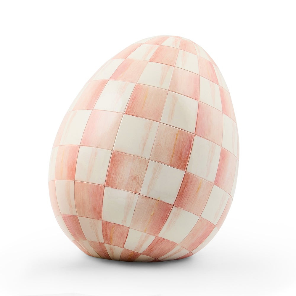 Rosy Check Small Egg | MacKenzie-Childs