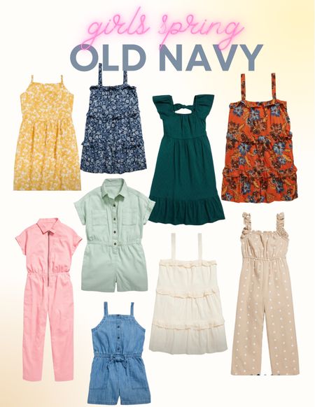 Girls spring family photo outfit ideas. 
Girls spring fashion. 
Old Navy girls fashion.
Family photo outfit inspo

#LTKfamily #LTKkids #LTKunder50