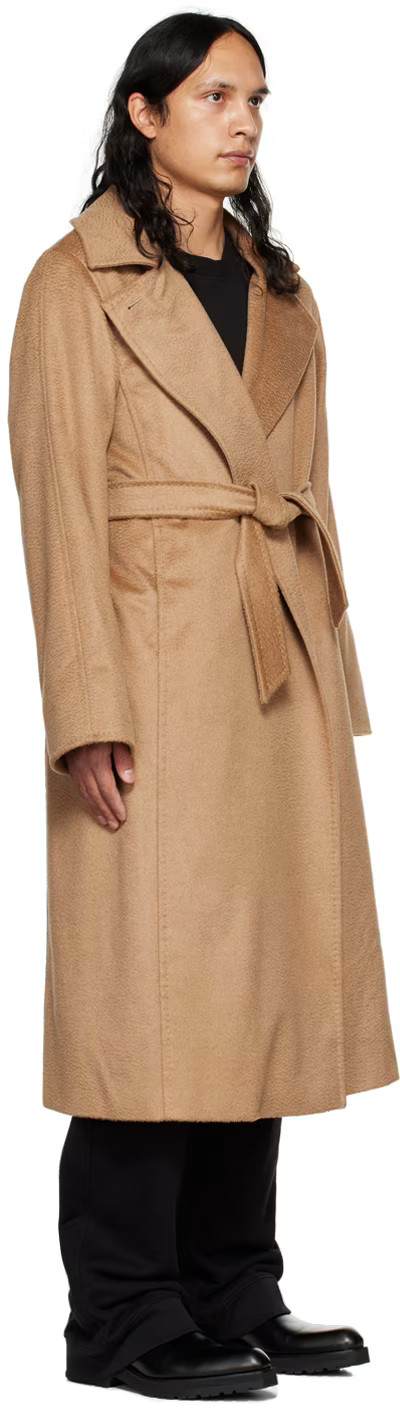 Tan Manuela Icon Coat | SSENSE