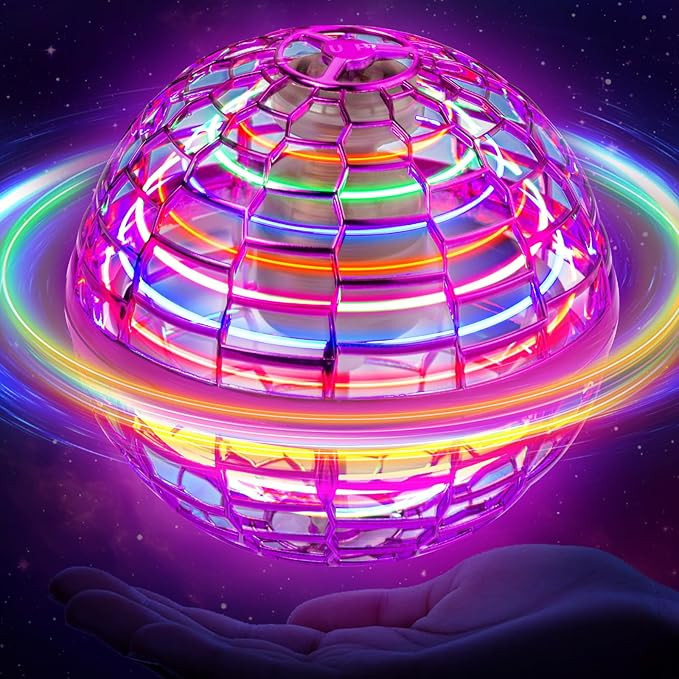 Flying Orb Ball Toy: 2024 Upgraded Galaxy Boomerang Ball, Hover Orb, Cosmic Globe Flying Spinner,... | Amazon (US)