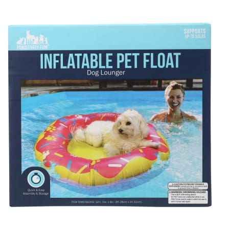 Inflatable Donut Pet Pool Float 32in x 8in | Five Below
