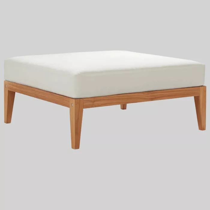 Northlake Outdoor Premium Grade A Teak Wood Dining Patio Armchair White - Modway | Target