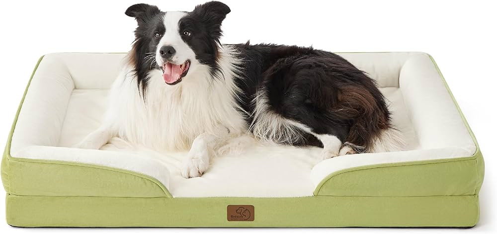 Bedsure Orthopedic Dog Bed for Large Dogs - Big Washable Dog Sofa Beds Large, Supportive Foam Pet... | Amazon (US)