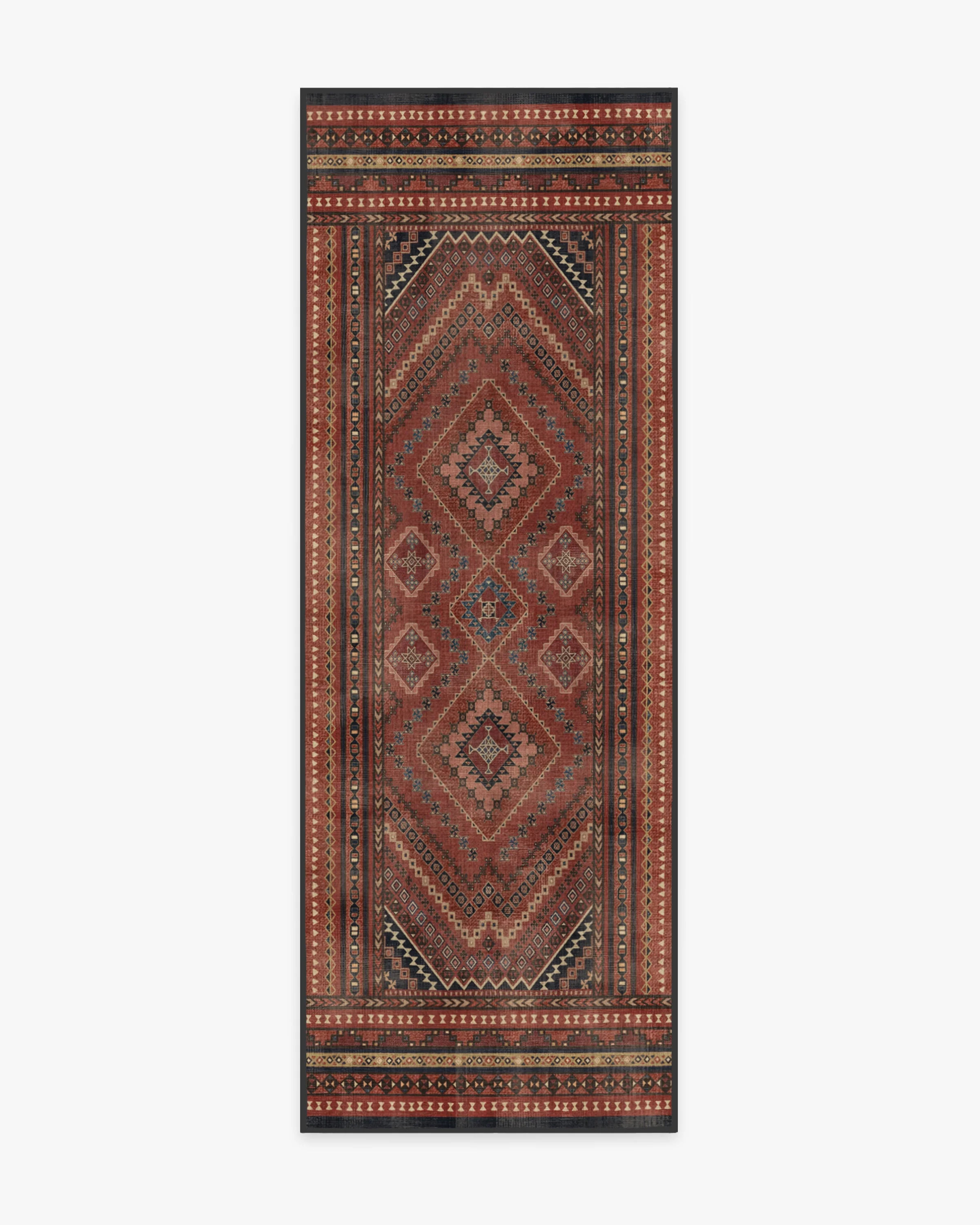 Kaden Amber Red Rug | Ruggable US | Ruggable
