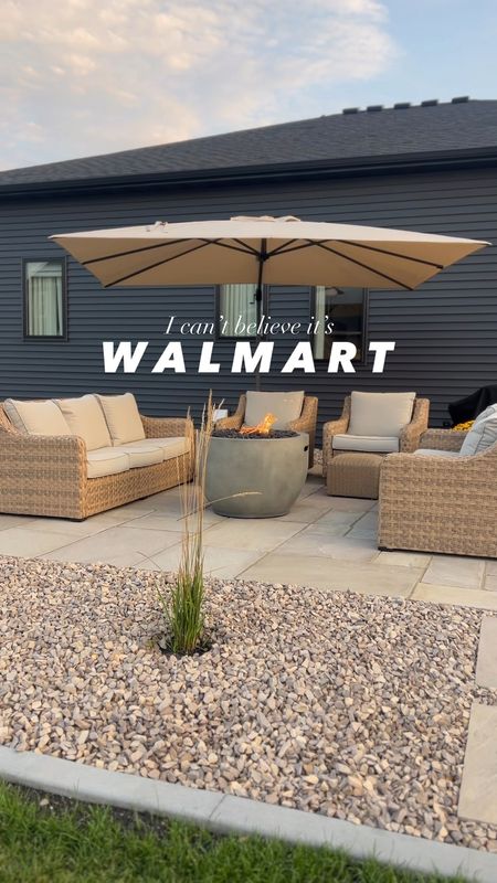 The viral Walmart patio set 😍🤌

This exact color is momentarily out of stock, but there is another color available (as well as a new patio set for 2024)!

We used two sofas and two chairs to create this U shaped patio. 🙌

The best patio furniture! Great quality and affordable. Every piece even comes with a cover.

My concrete gas fire-pit is an old one from last year, but I found a similar one for you! The small ottomans are from Target last year and not available this year. 😕

Follow me @frengpartyof6 for all things neutral + affordable home!

#patio #stonepatio #patiodesign #exterior #exteriordesign #budgetfriendly #boujeeonabudget #affordablehomedecor 


#LTKSeasonal #LTKsalealert #LTKhome