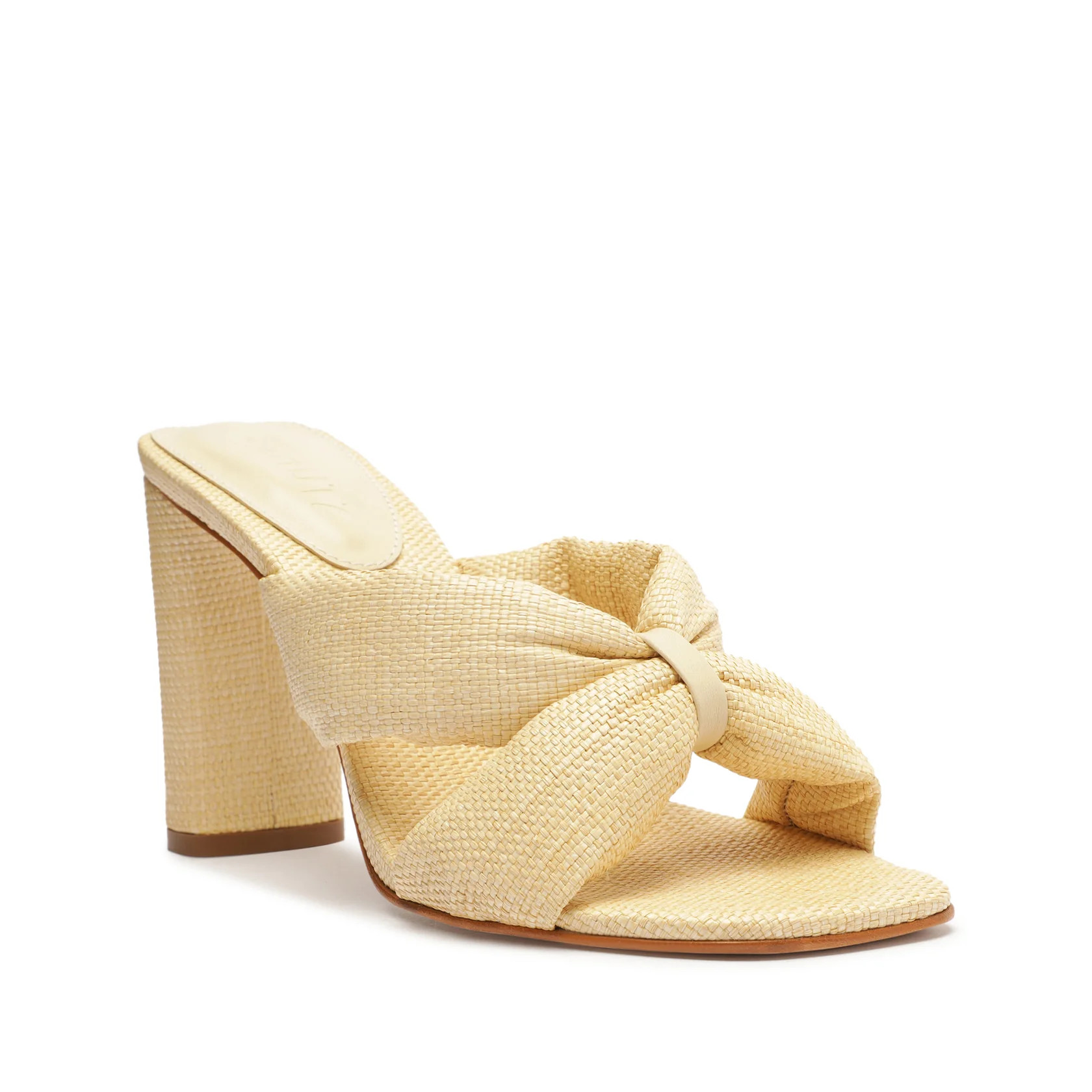Fairy High Casual Straw & Nappa Leather Sandal | Schutz Shoes (US)