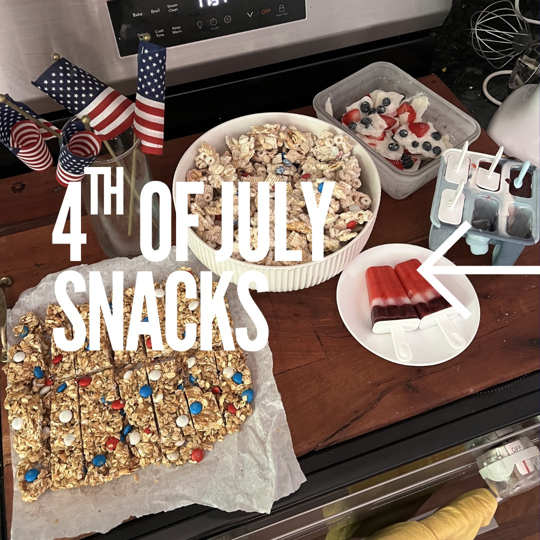 Easy 4th of July snacks that are kid-approved and mom-approved! 🇺🇸

I’m linking my favorite serving trays, snack containers, and kitchen favorites to make entertaining simple. These festive recipes are perfect for summer parties, pool days, and family BBQs.

Save this post for next year’s celebration!

#LTKSeasonal #LTKmomlife