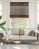 CHICOLOGY Bamboo Blinds , Bamboo Shades , Roman Shades for Windows , Roman Window Shades , Window Sh | Amazon (US)