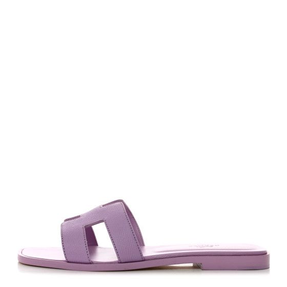 Epsom Oran Sandals 36.5 Violet Amethyste | FASHIONPHILE (US)