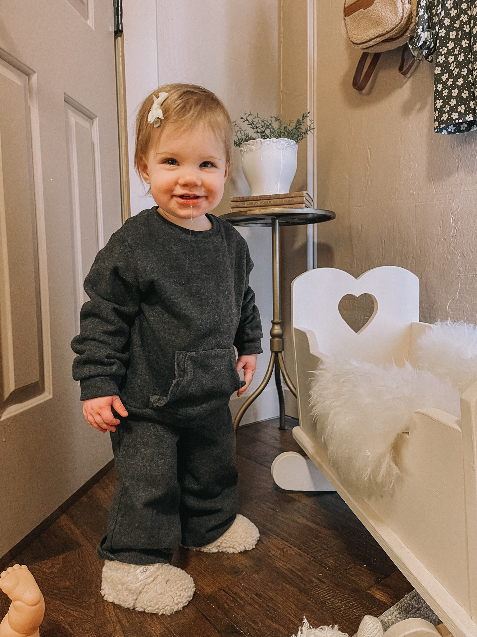 Parker’s OOTD includes a set from zara and fuzzy slipper uggs!

#zarastyle #babyoutfits #toddleroutfitinspo

#LTKunder50 #LTKbaby #LTKkids