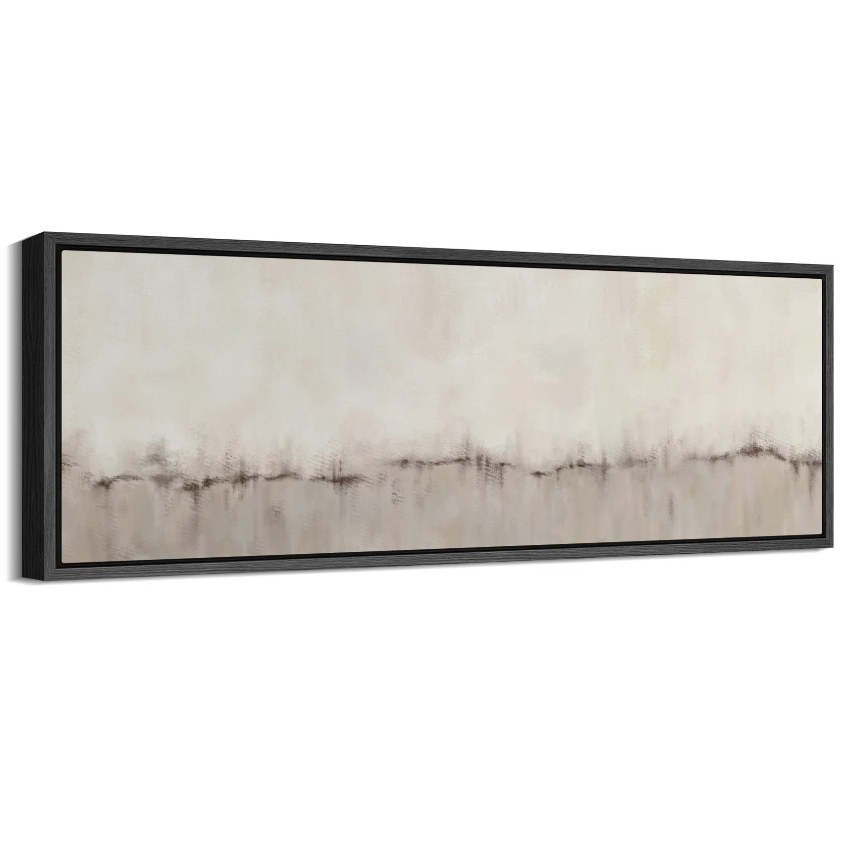 Minimal Landscape Minimalist Abstract Design in Soft Neutrals Modern Art Extra Large Artwork Prin... | Wayfair North America