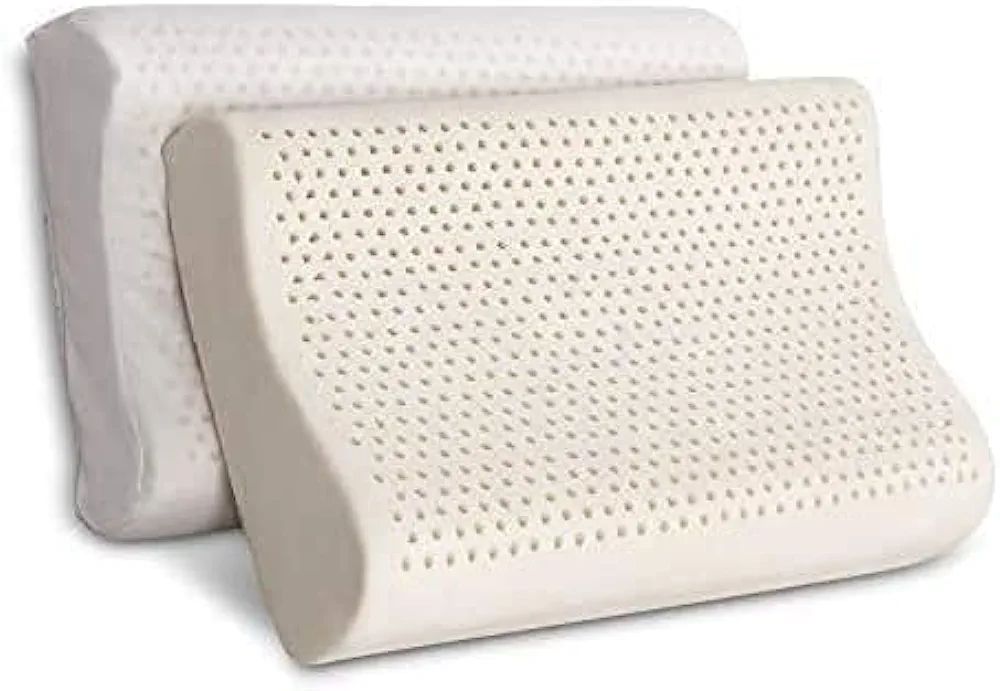 ORGANIC TEXTILES Organic Latex Contour Pillow for Neck Pain |Standard, High-Loft, Soft| Organic C... | Amazon (US)
