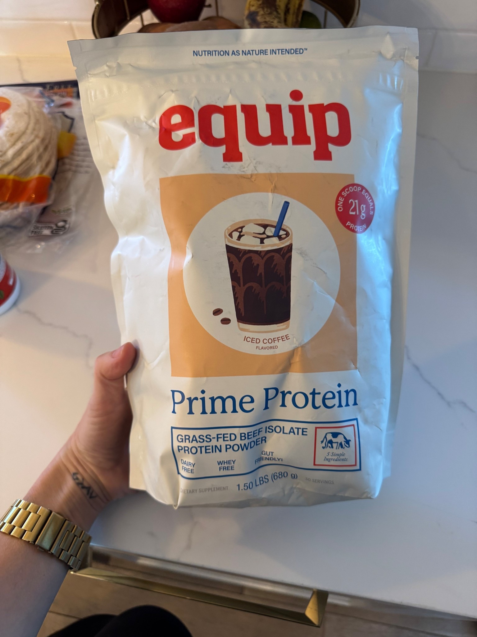 My favorite protein powder.  Grass-Fed Beef Isolate Protein. Dairy free, whey free, and gut friendly!

#LTKfitnessgoals