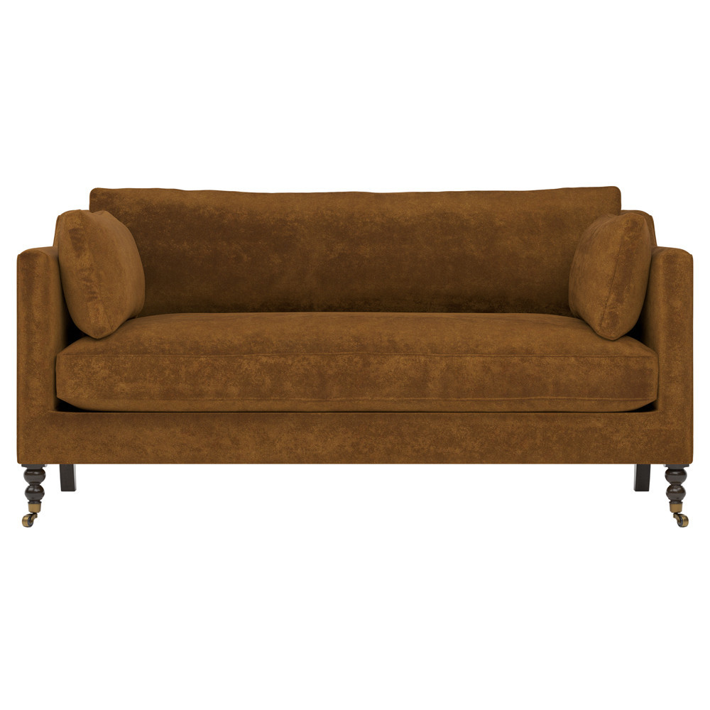 Madeline Amber Loveseat - 71 | Kathy Kuo Home