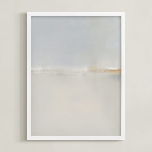 Winter Beach Open Edition Fine Art Print | Minted